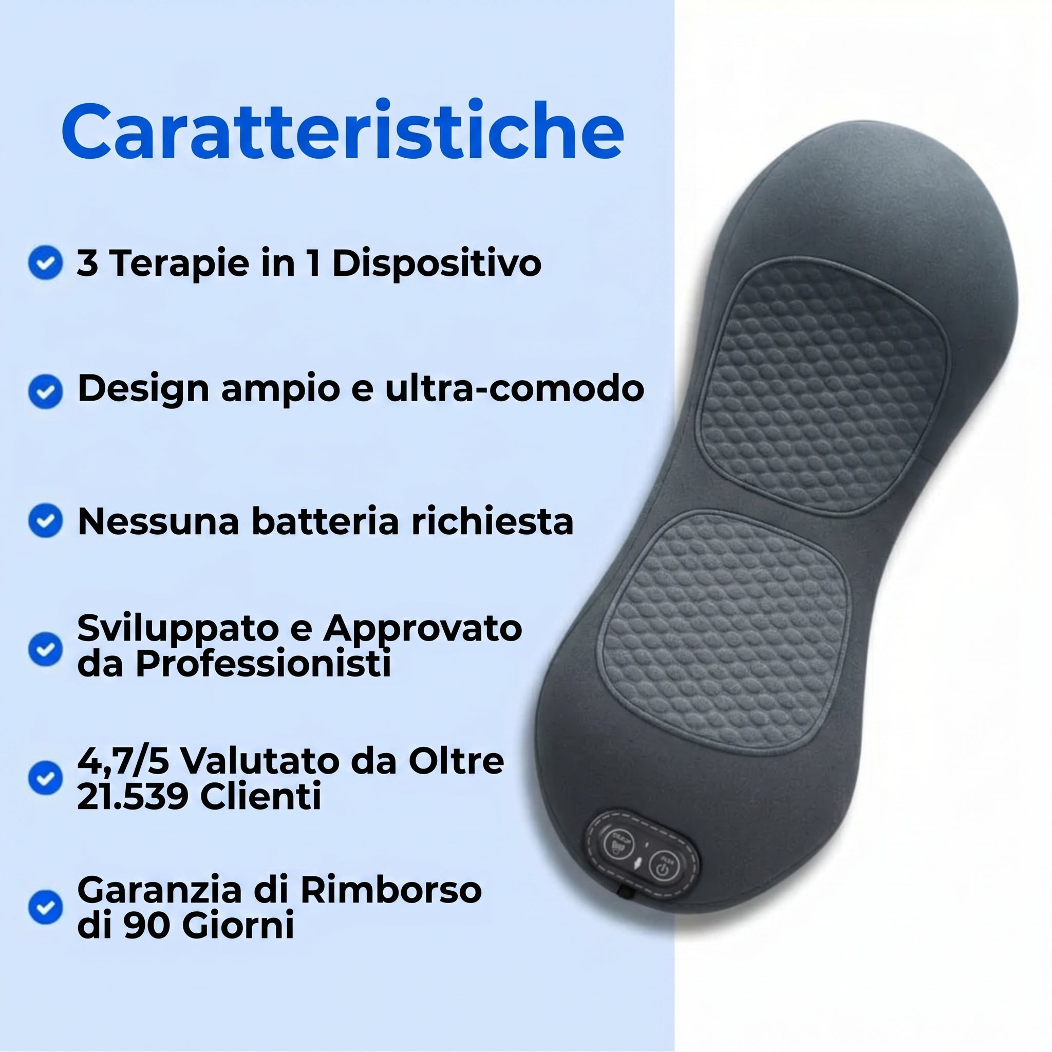 Solva - Massaggiatore Pro a Tripla Azione