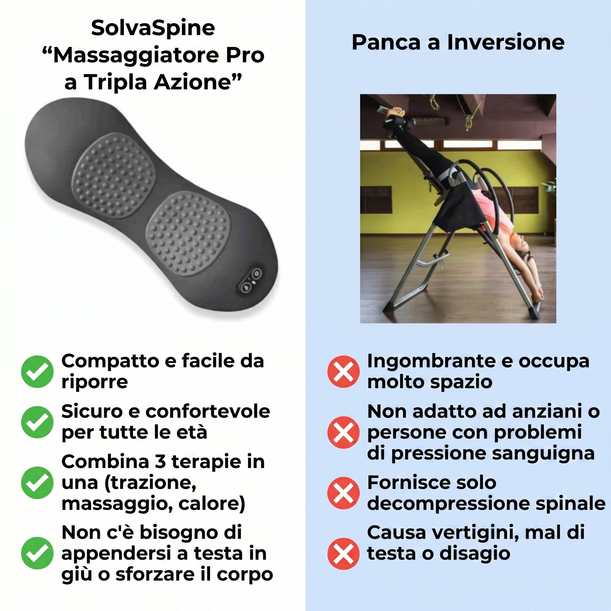Solva - Massaggiatore Pro a Tripla Azione