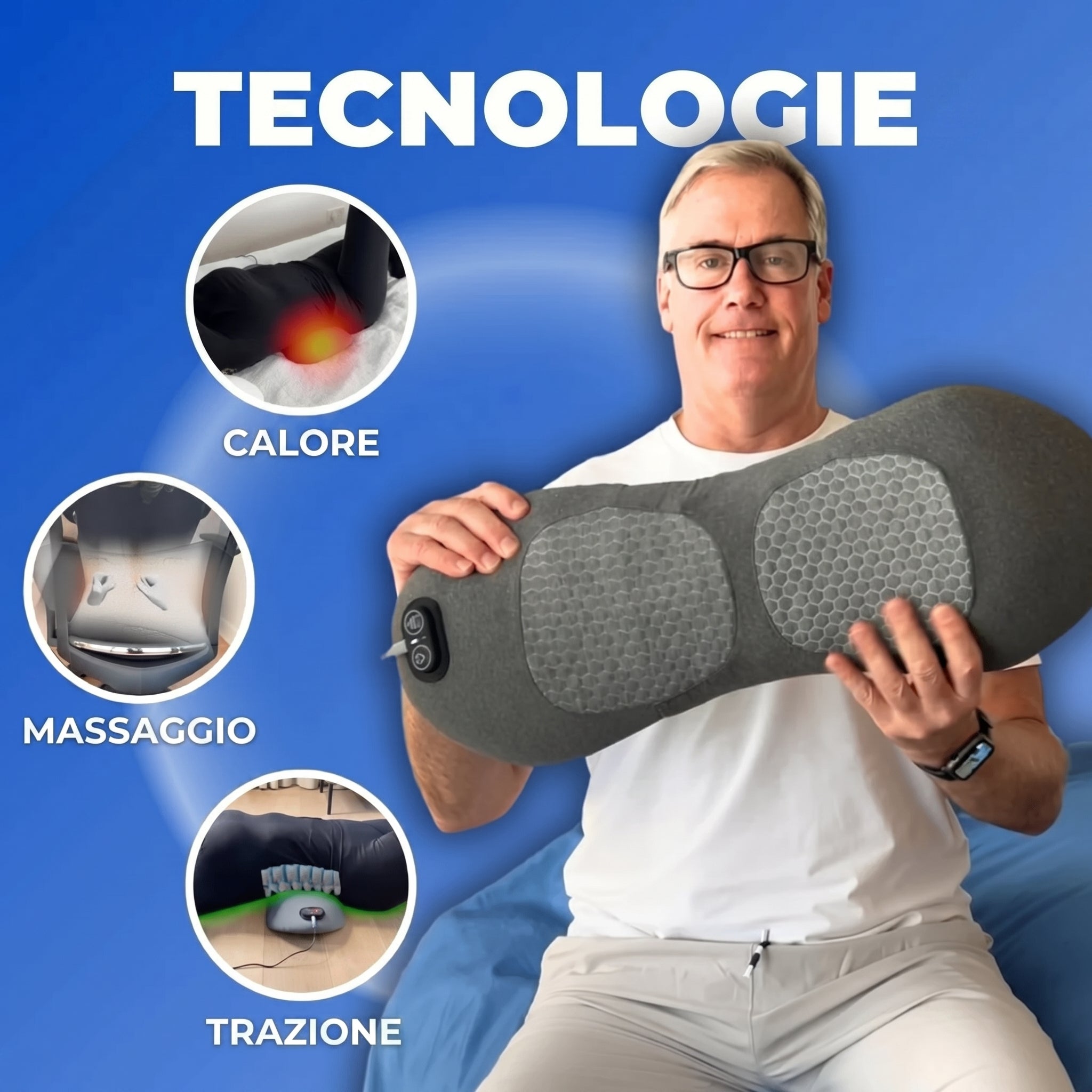 Solva - Massaggiatore Pro a Tripla Azione