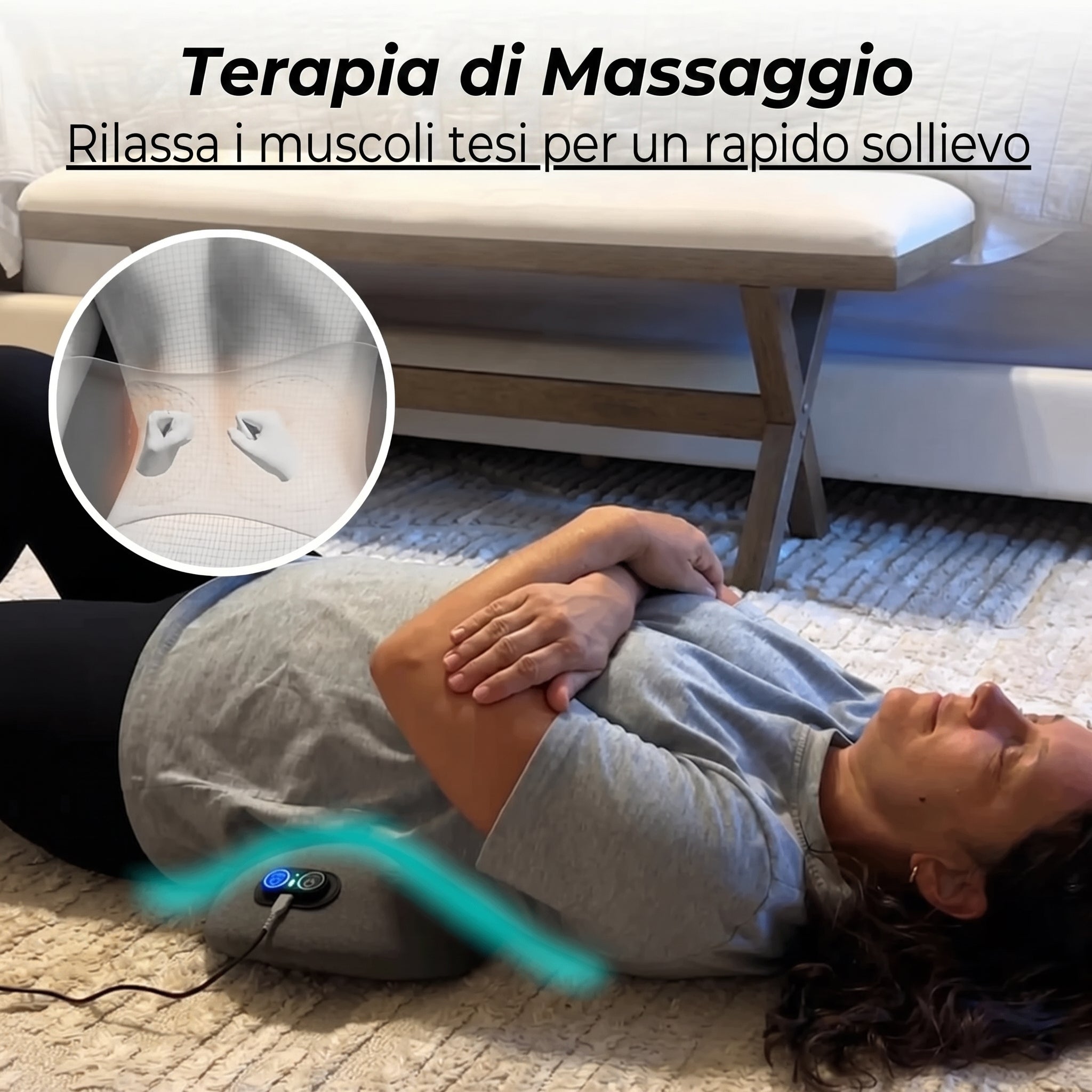 Solva - Massaggiatore Pro a Tripla Azione