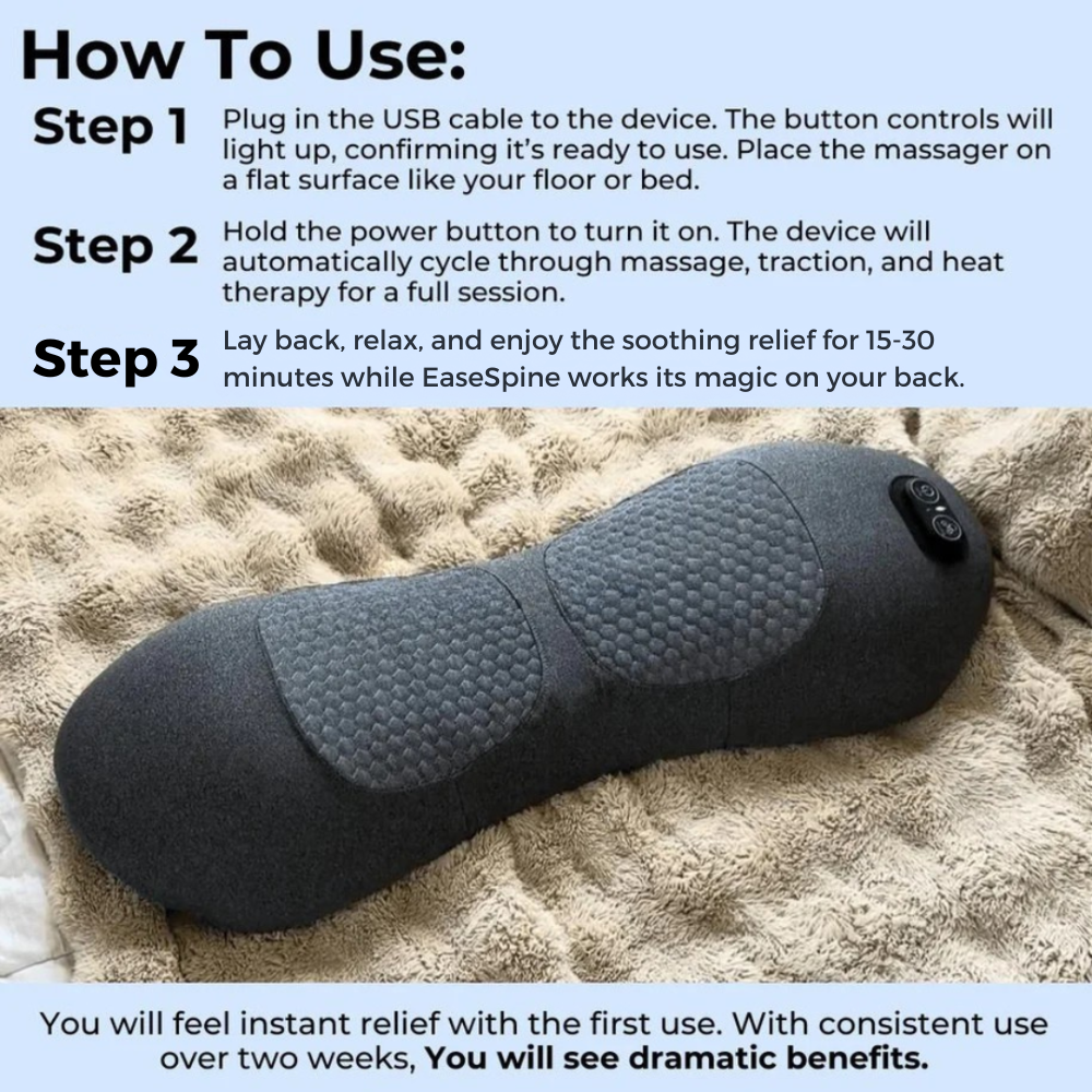 EaseSpine - Triple Action Pro Massager - Neuropathy